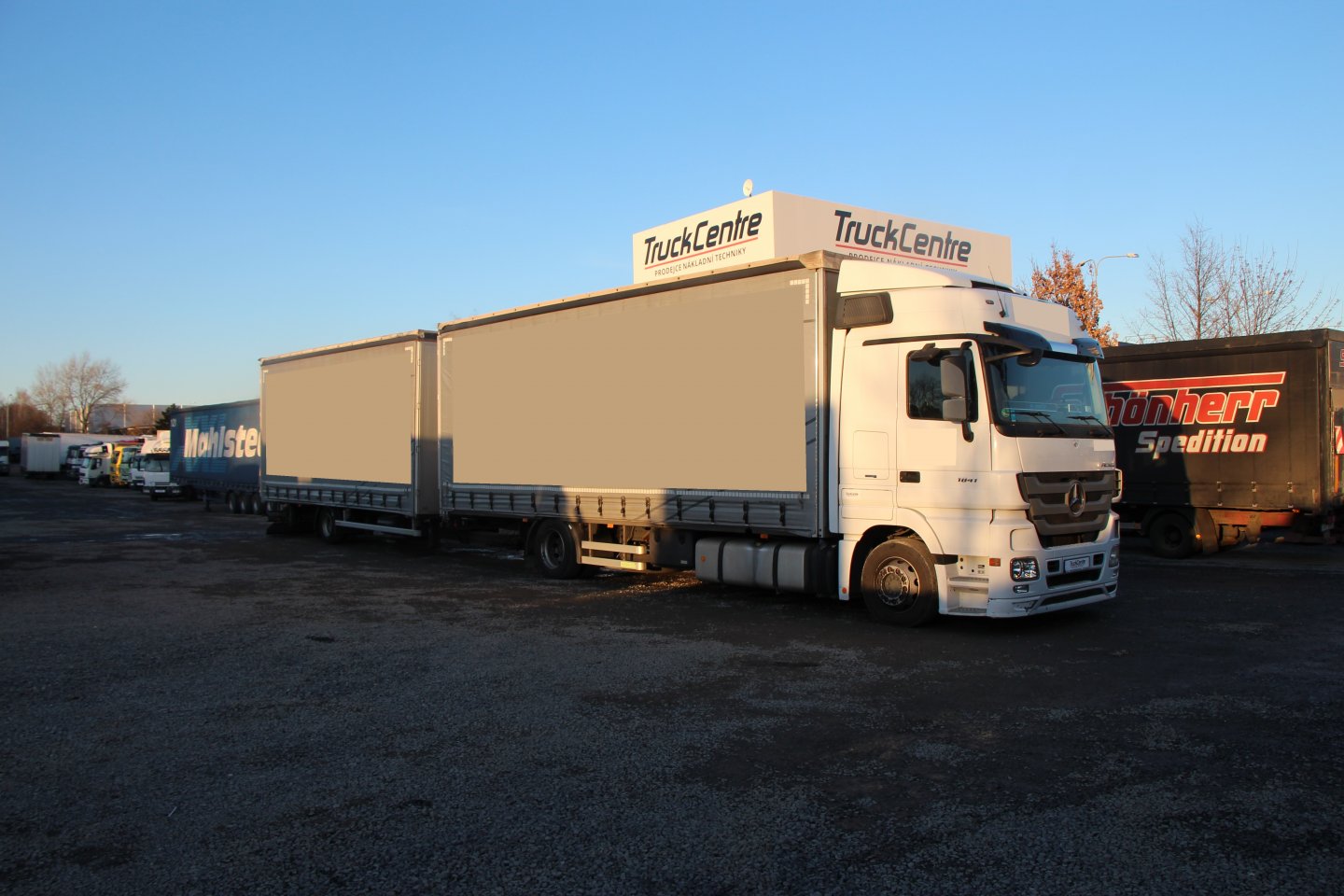 MB ACTROS 1841+WECON 1-OSY VLEK