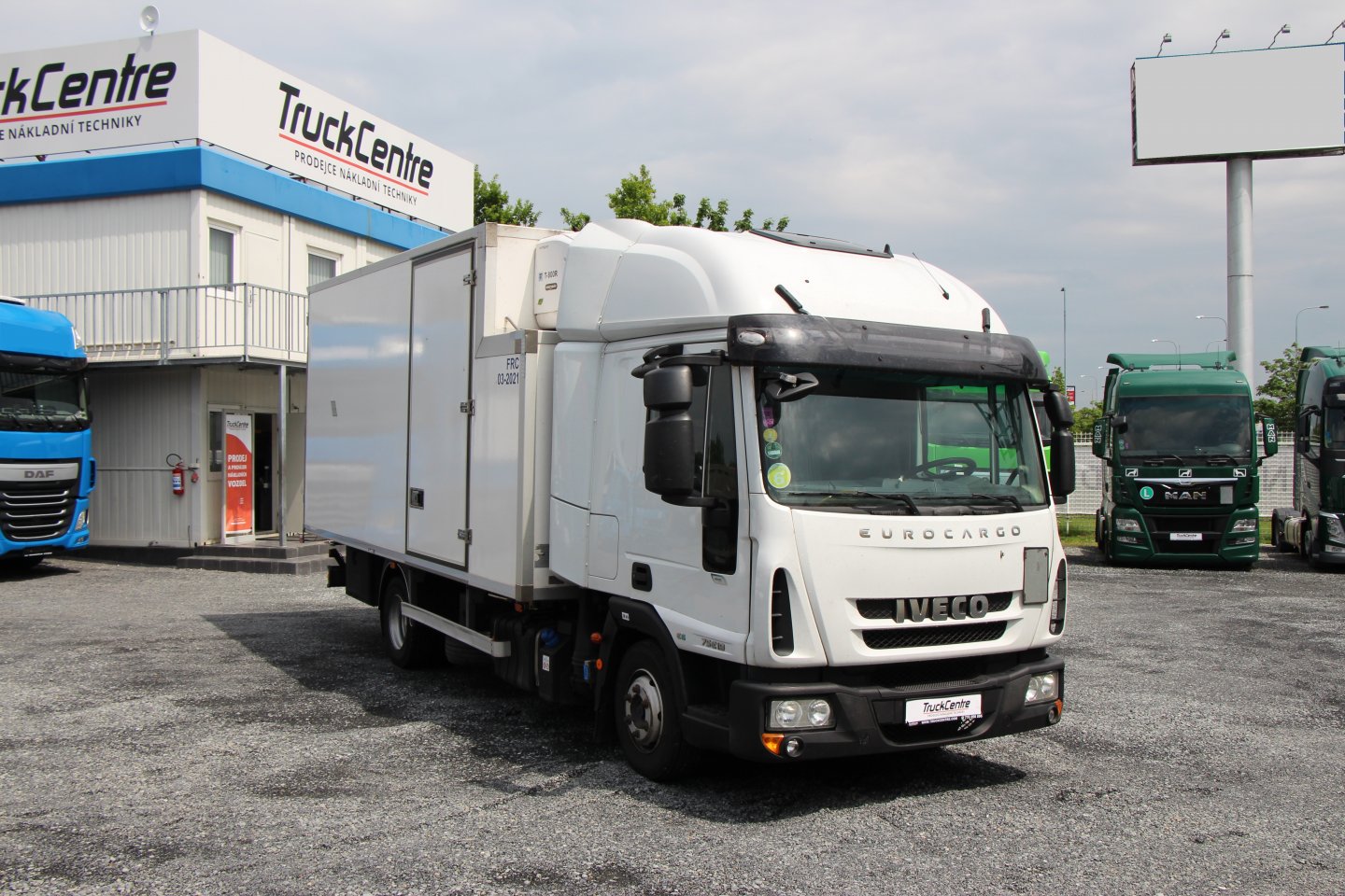 Iveco 75E19 EURO 6 AGREGÁT THERMOKING T800 SPECTRUM, 380V , PŘÍČ